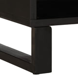 TV Cabinet 100x34x46 cm Solid Wood Acacia 377518