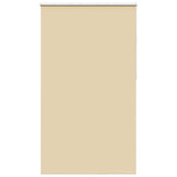 Roller Blind Blackout Beige 125x210 cm Fabric Width 121.6 cm Polyester 4010795