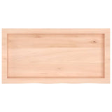 Bathroom Countertop 80x40x cm Untreated Solid Wood 3156022