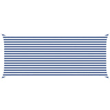 Sun Shade Sail Blue and White 6 x 2.5 m 100% Polyester Oxford 42031096
