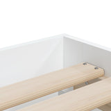 Bed Frame with Drawers without Mattress White 100x200 cm 3207287