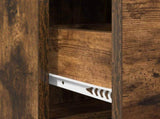 Sideboard Smoked Oak 75 x 33 x 80 cm Engineered Wood 8011103