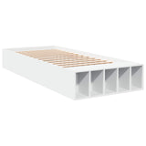 Bed Frame with Storage White 80 x 200 cm Engineered Wood 3429557