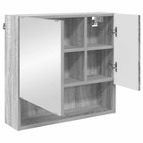 Mirror Cabinet Grey Sonoma 59 x 17 x 55 cm Engineered Wood 883370