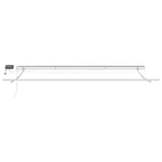 Retractable Awning with Manual 450 x 300 cm Red 3331040