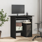 Desk Black 80x45x74 cm Engineered Wood 801365