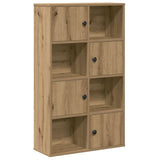Bookcase Artisan Oak 60x24x101.5 cm Engineered Wood 860399