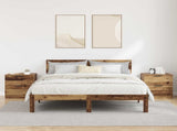 Bedside Cabinet 2 pcs Old Wood 45 x 39 x 50cm Engineered Wood 880507