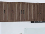 Wall Cabinet PORTO Brown Oak 30 x 31 x 80 cm Engineered Wood 885369