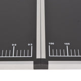 Folding Pasting Table MDF and Aluminium 200x60x78 cm 142920