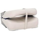 Foldable Boat Seat 1 Set with Blue-white Pillow 272239