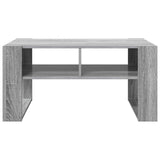 Coffee Table Grey Sonoma 92 x 53 x 45 cm Engineered Wood 8000097