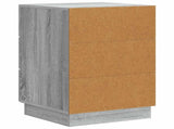 Bedside Cabinet Grey Sonoma 43 x 41 x 63.5 cm Engineered Wood 895251