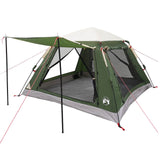 Instant Tent with Rainfly 3-Person Quick-Release Green 42008399