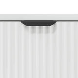 Bedside Table with Drawer High gloss white 63.5 x 36 x 61 cm 883468