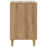 Bedside Cabinet Artisan Oak 43 x 41 x 66.5 cm Engineered Wood 894564