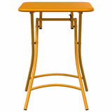 Bistro Table Mustard 55 x 55 x 72.5 cm Powder-coated Steel 42002945