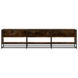TV Cabinet Smoked Oak 180x40x46 cm Engineered Wood 3300807