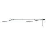 Awning Frame Manual Anthracite 400 x 350 cm Aluminium 313245