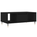 Coffee Table Black 90x50x36.5 cm Engineered Wood 830581