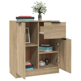 Sideboards 2 pcs Sonoma Oak 60x30x70 cm Engineered Wood 3115814