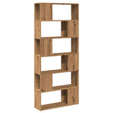 Book Cabinet/Room Divider Artisian Oak 80x24x186 cm 856737