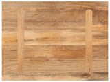 Table Top 80x80x2.5 cm Square Solid Wood Mango 371480