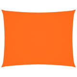 Sunshade Sail Oxford Fabric Rectangular 3.5x5 m Orange 135710