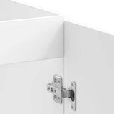 Sink Base Cabinet Lucca White Engineered Wood 853687