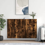 Wall Mounted Cabinets 2 pcs Smoked Oak Engineered Wood 3197894