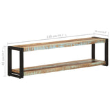 ZNTS TV Cabinet 150x30x40 cm Solid Reclaimed Wood 321981