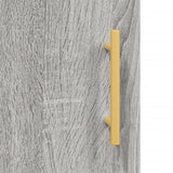 Highboard Grey Sonoma 69.5x34x180 cm Engineered Wood 3189243
