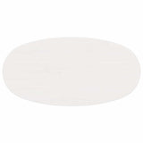 Coffee Table White 80 x 40 x 35 cm Solid Pine Wood 873533