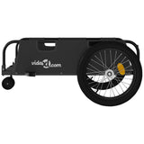 Bike Trailer Black Oxford Fabric and Iron 94199