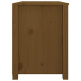 Side Cabinet Honey Brown 100x40x54 cm Solid Wood Pine 821777