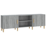 TV Cabinet Grey Sonoma 150x30x50 cm Engineered Wood 817502
