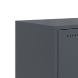 TV Cabinet Anthracite 68.5x39x60.5 cm Steel 846472
