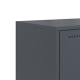 TV Cabinet Anthracite 100.5x39x60.5 cm Steel 846478