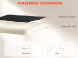 Office Chair with 6-point Vibration Massage and Heat, Fabric Desk Chair with Footrest, High Back, T3398P552511