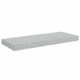 Floating Wall Shelves 4 pcs Concrete Grey 60x23.5x3.8 cm MDF 326599