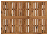 Coffee Table Natural and Black 80 x 80.5 x 45 cm 901286