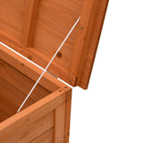 Garden Storage Box 99x49.5x58.5 cm Solid Wood Fir 364755