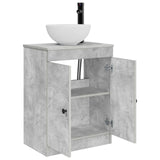 Bathroom Vanity with Sink Concrete Grey 54 x 35 x 83 cm 890117