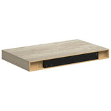 Floating Wall Shelves 4 pcs Oak 40x23.5x3.8 cm MDF 323870