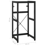 Bathroom Washbasin Frame Black 40x38x83 cm Iron 338499