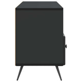 TV Cabinet with Drawer Black 102 x 34.5 x 50 cm Engineered Wood 895596