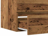 Bathroom Sink Cabinet Black Oak 41 x 39 x 62 cm Engineered Wood 3333149