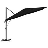 Roma Parasol Black 286 x 284 x 265 cm Aluminium and Polyester 42003339