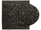 Rug ISTAN High Pile Shiny Look Anthracite 140x200 cm 375641