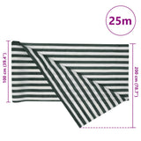 Privacy Net Green and White 2x25 m HDPE 150 g/m 4003738